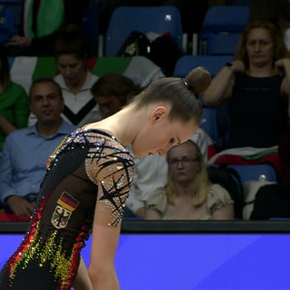 Darja Varfolomeev holt EM-Gold mit dem Band