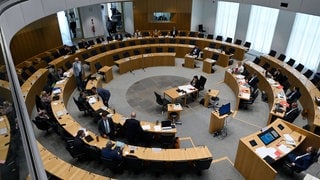 Plenarsaal des Mainzer Lantages